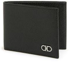 leather wallet for men black