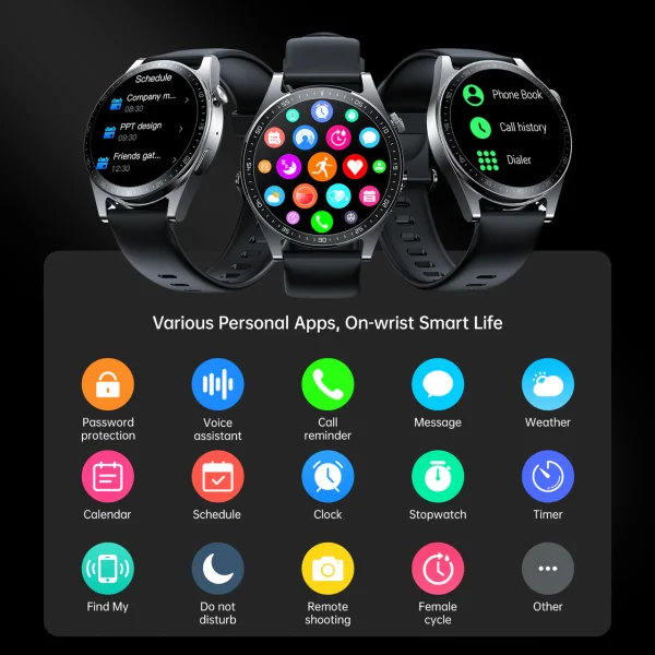 joyroom jr fc2 classic series smart watch (answer/make call) b2b