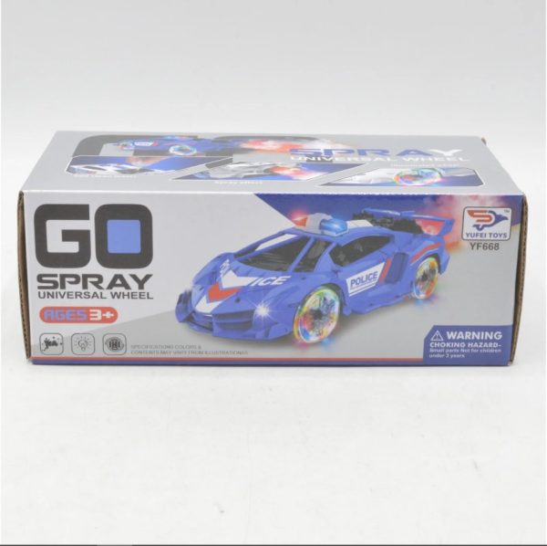 go spray universal wheel with lights & sound