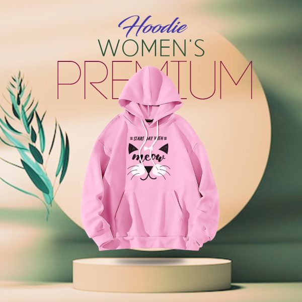 premium comfortable stylish ladies winter hoodie