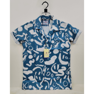luxury china spandex cot drooped shulderd shirt