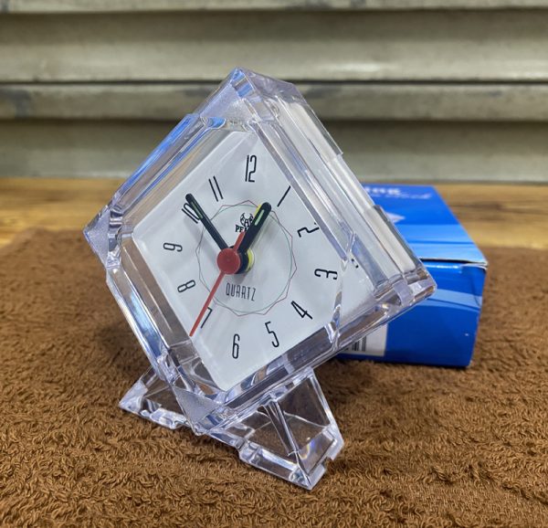 foldable travel alarm clock be