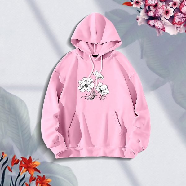 premium comfortable (joba pink) ladies winter hoodie