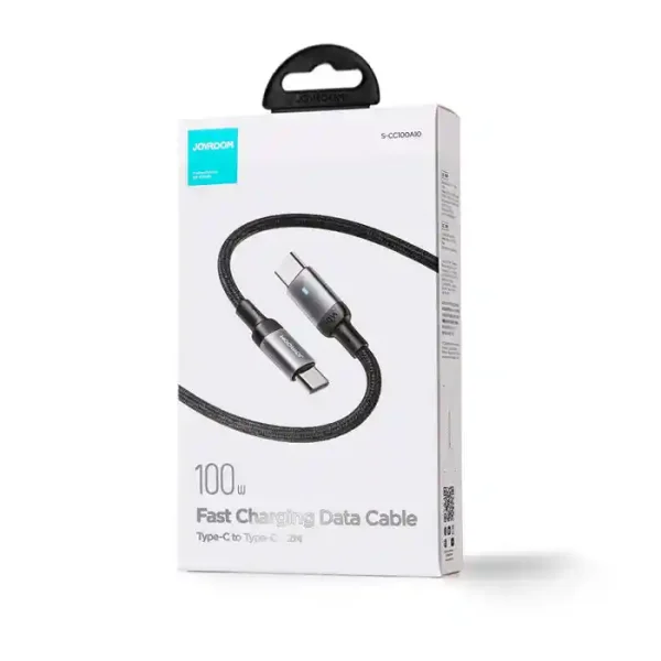 joyroom s cc100a10 100w nylon type c to type c cable 1m