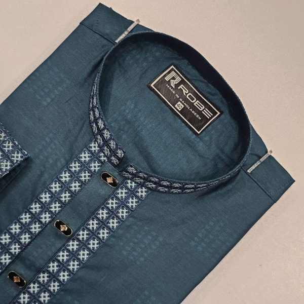 indian exclusive embroidery panjabi