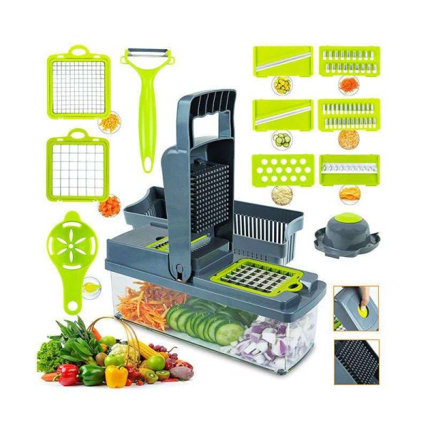 14 in 1 multifunctional vegetable chopper