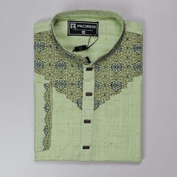 indian exclusive embroidery panjabi