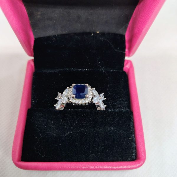 royal ruby blossom ring