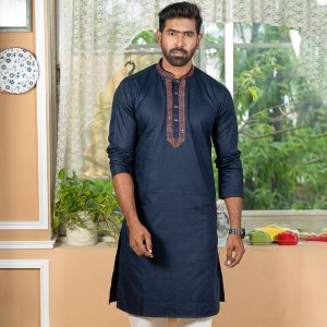 indian cotton gorgeous karchupi panjabi
