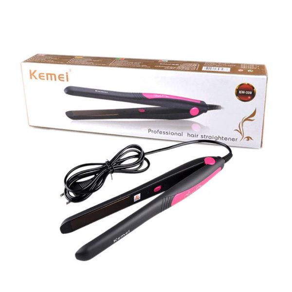 kemei km 328 professional hair straightener