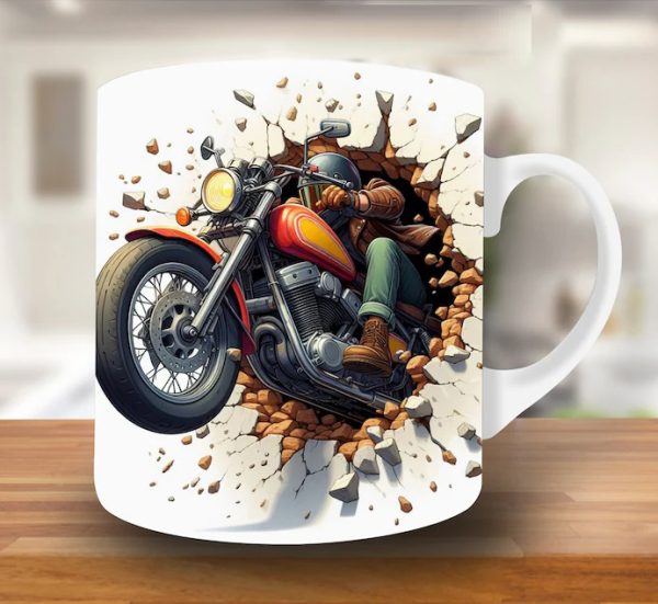 attractive 3d design mug