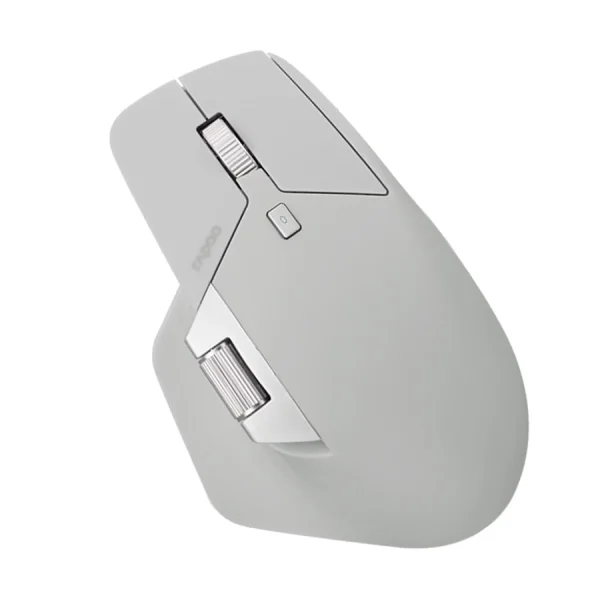 rapoo mt760l dual mode wireless mouse – light gray