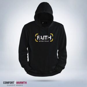“faith” islamic hoodie (black)