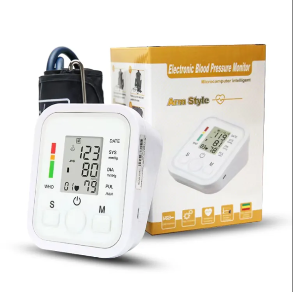 electronic digital blood pressure machine high accuracy comes with free thermometer