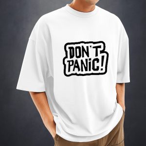 men's stylish drop shoulder (white)