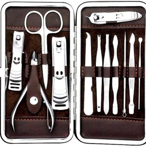 nyt manicure pedicure nail cutter set 12 pcs