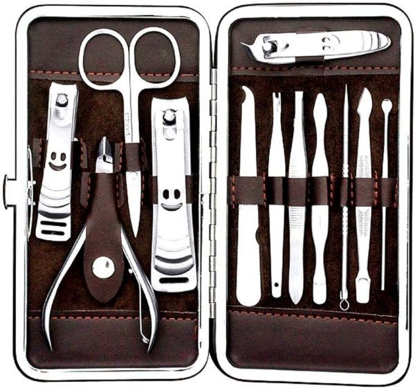 nyt manicure pedicure nail cutter set 12 pcs