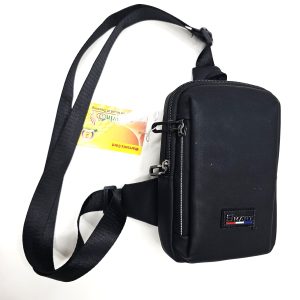 square men bags fashion solid color zipper canvas crossbody bag all match simple phone bag lady