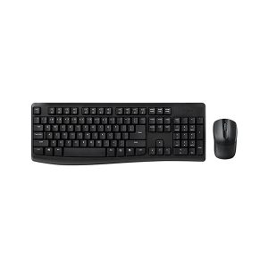 rapoo x1800 pro wireless keyboard & mouse combo – black