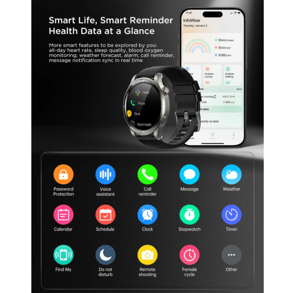 joyroom jr fv1 venture series smart watch