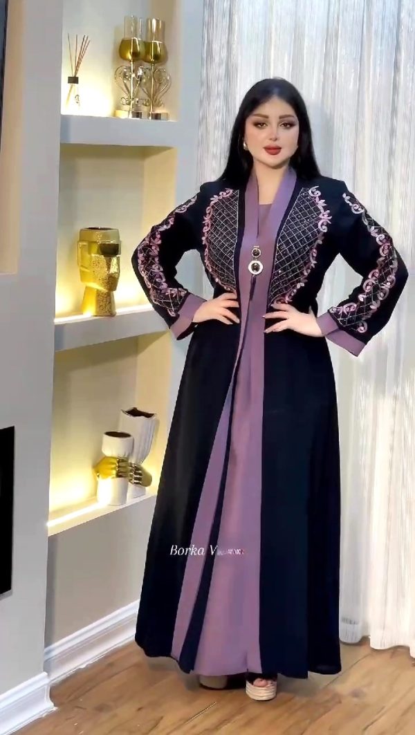 আবায়া এডযাস্ট কটি বোরকা ড্রেস