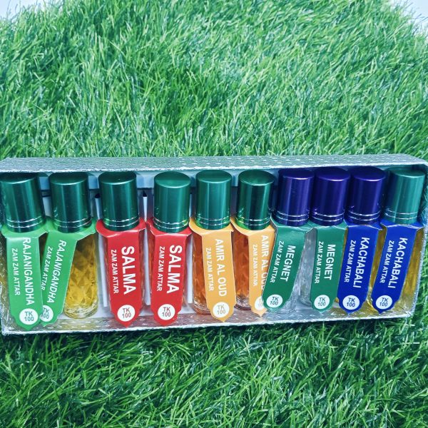 any 10 pcs attar combo pack good fragrance ator