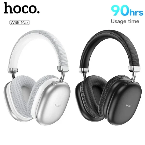hoco w35 max wireless bluetooth headphones (45h)