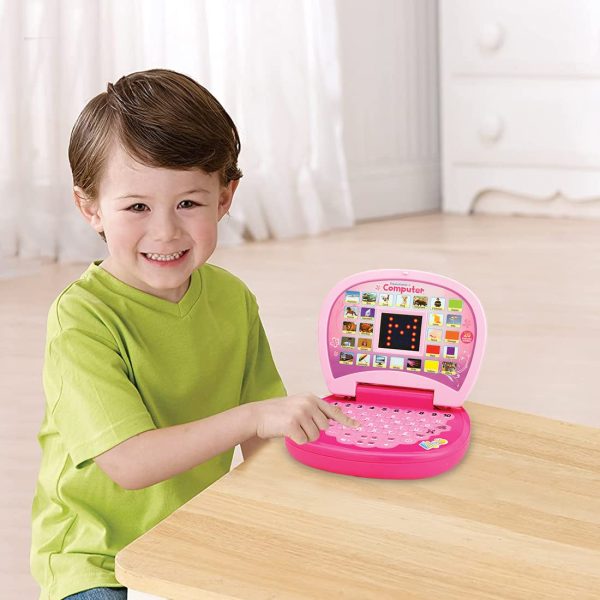 kids computer toy baby laptops for kids 1 2 3 6 years activity electronics number & alphabet charts for kids learning educational toy with sound