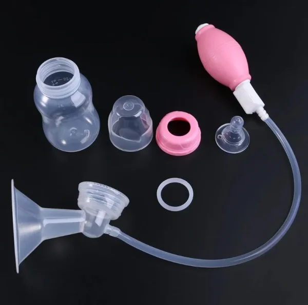 1 set brest pump manual control valve mom breastfeeding baby milk suction feeding newborn bottle