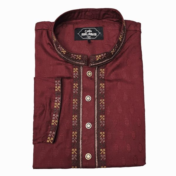 exclusive embroidery cotton panjabi