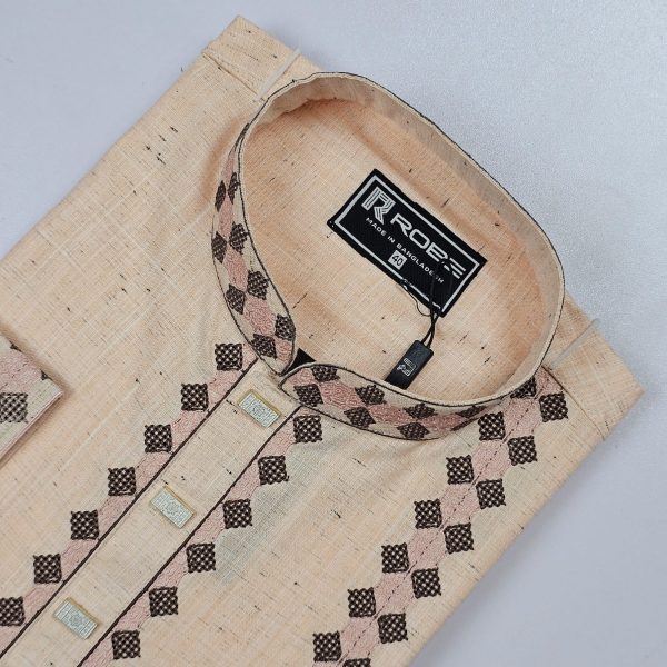 indian exclusive embroidery panjabi