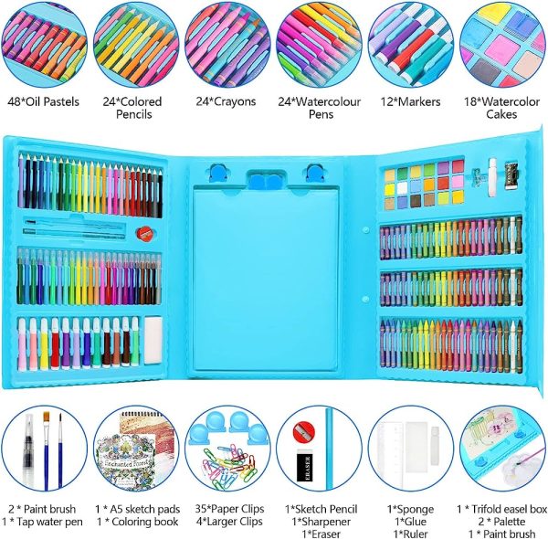 drawing art set painting for kids box artist 208 pcs