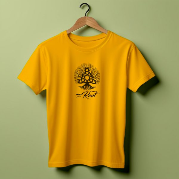 jersey fabrics make your root stronger t shirt