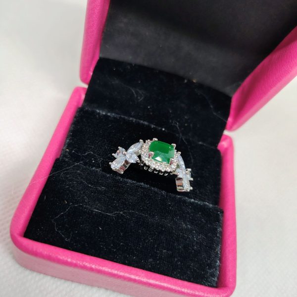 royal ruby blossom ring