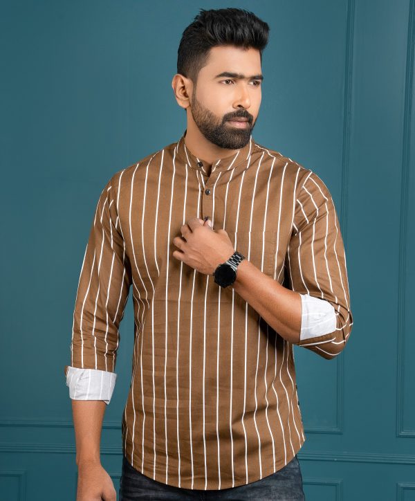 men's long sleeve print katua