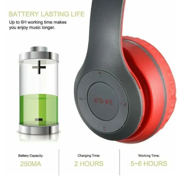 p47 wireless bluetooth headphone