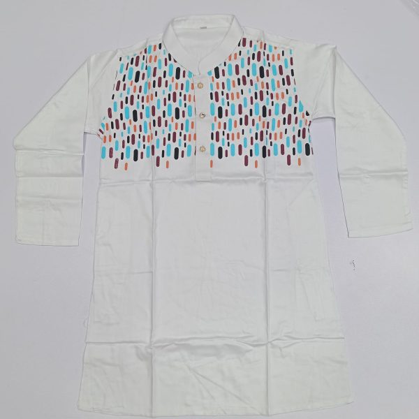 printed stylish panjabi for kids (2 to 16 years)