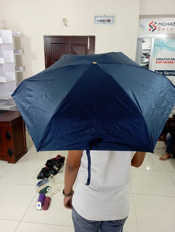 mini umbrella windproof anti uv protection 5folding umbrella portable travel rain women umbrella pocket children upf