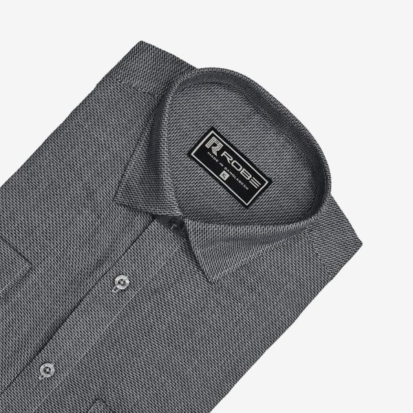 cotton exclusive formal shirt (ash)