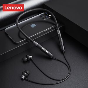 lenovo he05 neckband wireless hanging headset