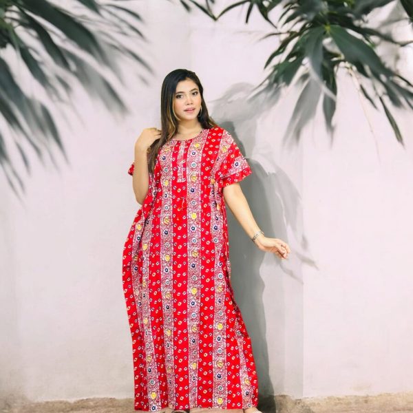 china linen kaftan maxi kaf107