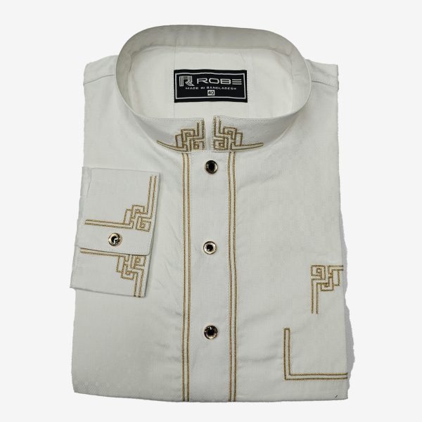 indian exclusive embroidery panjabi