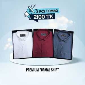 combo cotton exclusive formal shirt