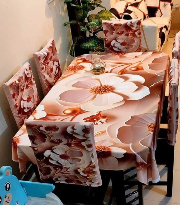 china premium 3d print table cloth set