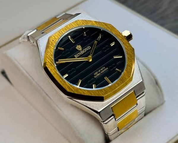 binbond 818 stainless steel quartz fashionable premium watch