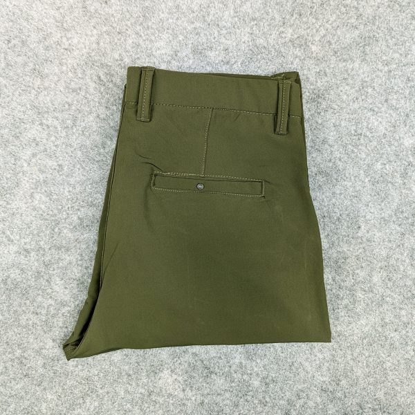Premium Dubai Stig Pant (Formal / Casual) (Olive) - Image 3