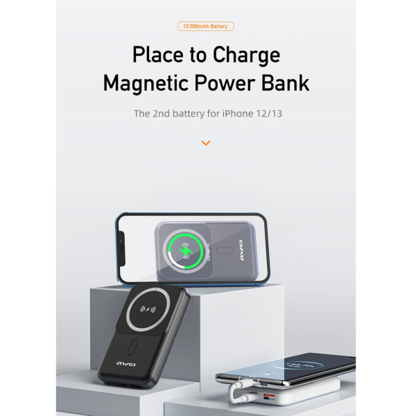 wekome wp 303 gonen series 20000mah led display fast charging power bank