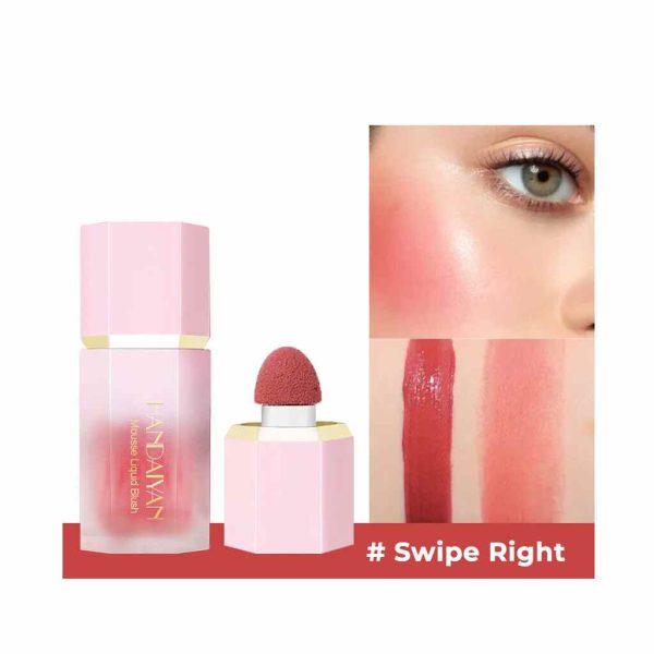 handaiyan mousse liquid blush 7 ml shade (sweep right)