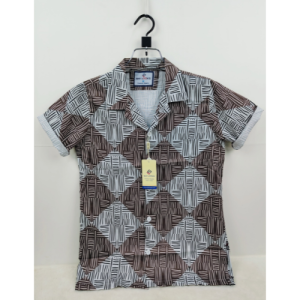 luxury china spandex cot drooped shulderd shirt