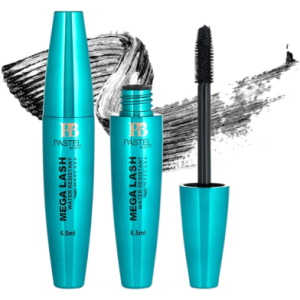 pastel beauty mega lash water resistant mascara.